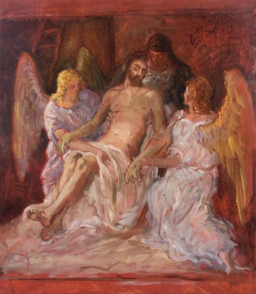 Deposizione  - Asta Parade II - Dipinti e Disegni del XIX e XX secolo - Associazione Nazionale - Case d'Asta italiane