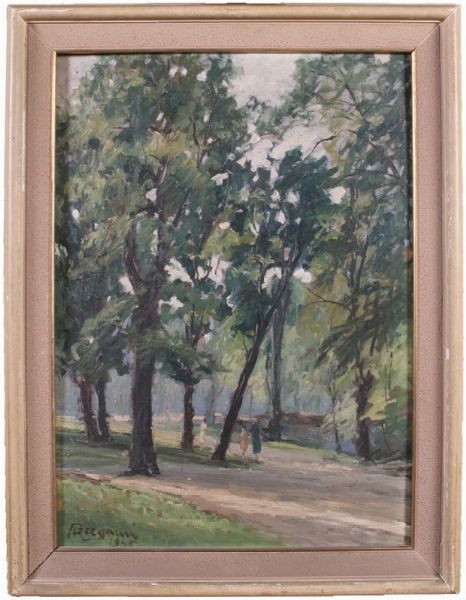 Parco  - Asta Parade II - Dipinti e Disegni del XIX e XX secolo - Associazione Nazionale - Case d'Asta italiane