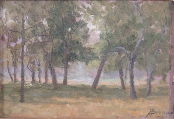 Parco  - Asta Parade II - Dipinti e Disegni del XIX e XX secolo - Associazione Nazionale - Case d'Asta italiane