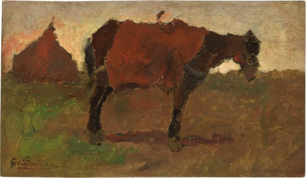 Cavallo stanco  - Asta Parade II - Dipinti e Disegni del XIX e XX secolo - Associazione Nazionale - Case d'Asta italiane