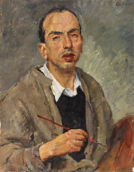 Autoritratto  - Asta Parade II - Dipinti e Disegni del XIX e XX secolo - Associazione Nazionale - Case d'Asta italiane