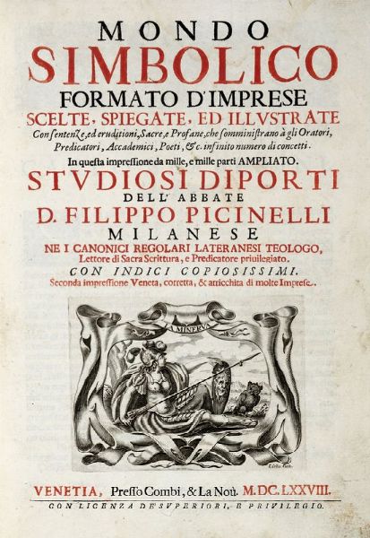 Lotto di 6 opere di letteratura italiana del XVI-XIX secolo.  - Asta Libri, autografi e manoscritti - Associazione Nazionale - Case d'Asta italiane