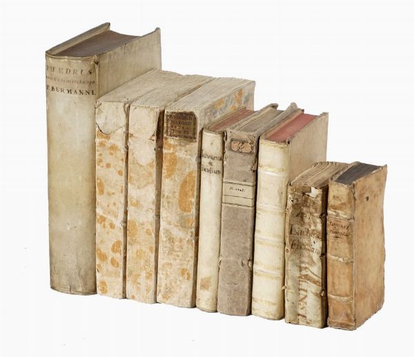 Lotto di 7 opere di letteratura classica.  - Asta Libri, autografi e manoscritti - Associazione Nazionale - Case d'Asta italiane