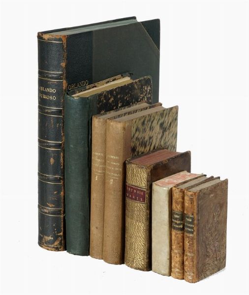 Raccolta di 6 opere di letteratura italiana.  - Asta Libri, autografi e manoscritti - Associazione Nazionale - Case d'Asta italiane