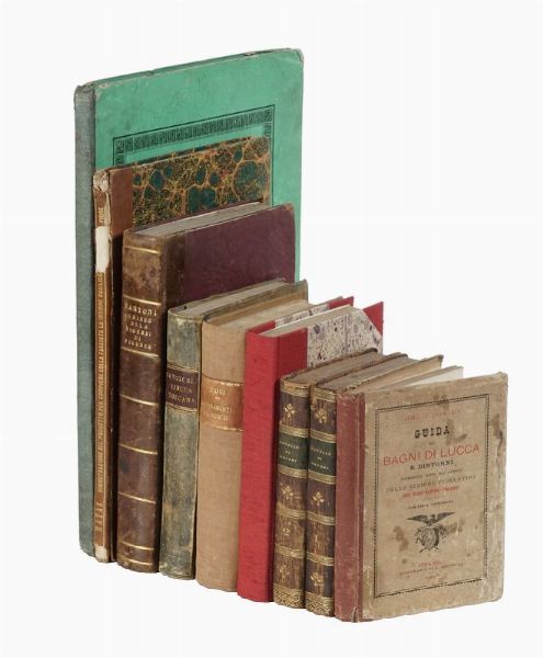 Lotto di 8 opere su Firenze e la Toscana.  - Asta Libri, autografi e manoscritti - Associazione Nazionale - Case d'Asta italiane