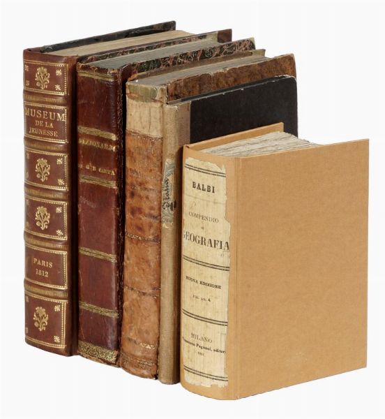Lotto di 5 opere di geografia e viaggi.  - Asta Libri, autografi e manoscritti - Associazione Nazionale - Case d'Asta italiane
