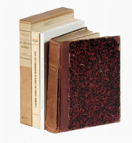 Lotto di 10 repertori.  - Asta Libri, autografi e manoscritti - Associazione Nazionale - Case d'Asta italiane