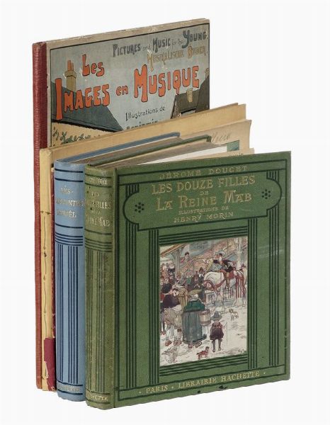 Lotto di 5 illustrati per l'infanzia in francese.  - Asta Libri, autografi e manoscritti - Associazione Nazionale - Case d'Asta italiane