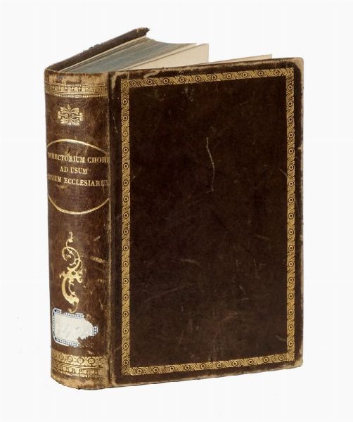 Directorium chori ad usum omnium ecclesiarum in quibus officium divinum juxta rituum S. Romanae Ecclesiae cantari solet...  - Asta Libri, autografi e manoscritti - Associazione Nazionale - Case d'Asta italiane