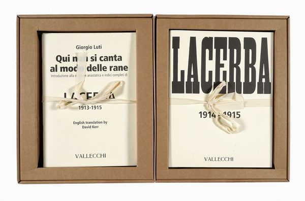 Lacerba 1913-1915.  - Asta Libri, autografi e manoscritti - Associazione Nazionale - Case d'Asta italiane