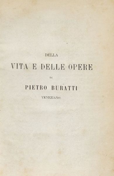 PIETRO BURATTI : Poesie.  - Asta Libri, autografi e manoscritti - Associazione Nazionale - Case d'Asta italiane
