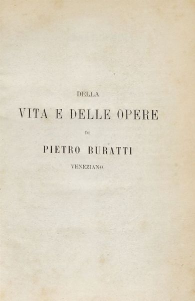 PIETRO BURATTI : Poesie.  - Asta Libri, autografi e manoscritti - Associazione Nazionale - Case d'Asta italiane