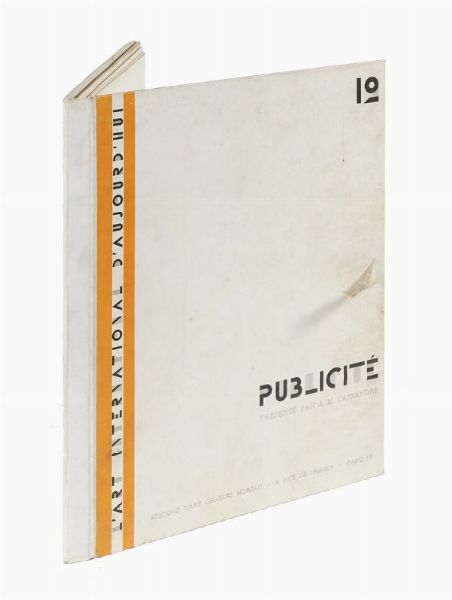 CASSANDRE [PSEUD. DI MOURON ADOLPHE JEAN MARIE] : Publicit.  - Asta Libri, autografi e manoscritti - Associazione Nazionale - Case d'Asta italiane