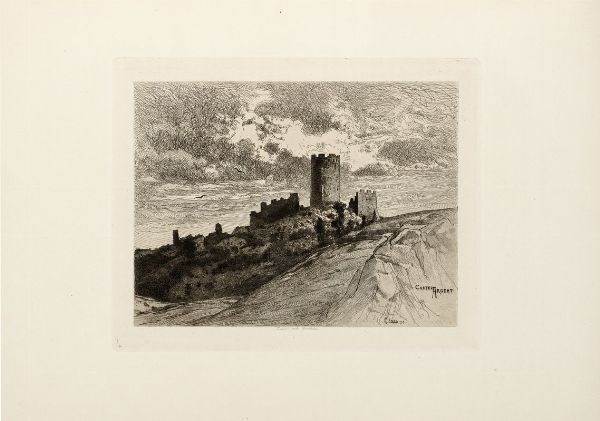 GIUSEPPE GIACOSA : Castelli Valdostani e Canavesani.  - Asta Libri, autografi e manoscritti - Associazione Nazionale - Case d'Asta italiane