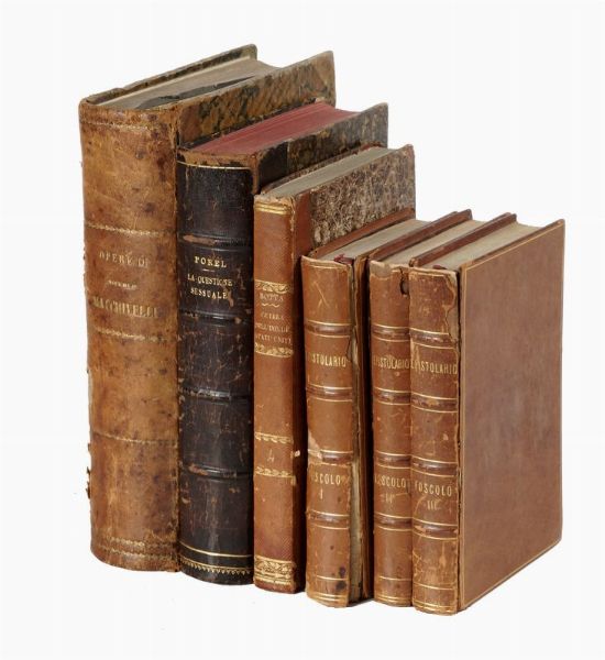 Niccol Machiavelli : Opere complete.  - Asta Libri, autografi e manoscritti - Associazione Nazionale - Case d'Asta italiane