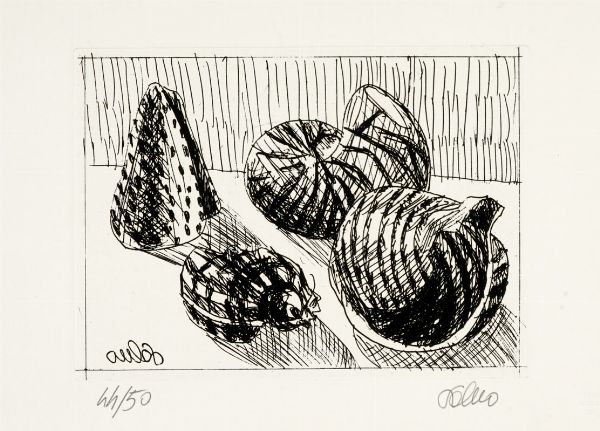 SALVATORE [PSEUD. PER MANGIONE SALVATORE] MANGIONE : Still life Testo di Danilo Eccher.  - Asta Libri, autografi e manoscritti - Associazione Nazionale - Case d'Asta italiane