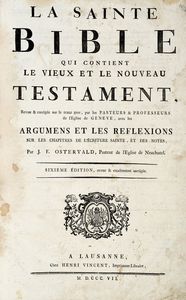 Lotto di 3 Bibbie.  - Asta Libri, autografi e manoscritti - Associazione Nazionale - Case d'Asta italiane