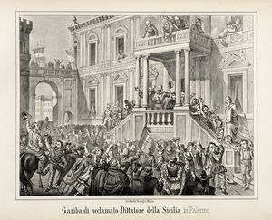 Album storico artistico. Garibaldi nelle Due Sicilie ossia Guerra d'Italia nel 1860...  - Asta Libri, autografi e manoscritti - Associazione Nazionale - Case d'Asta italiane