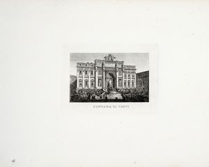 Num.o cento vedute di Roma e sue vicinanze.  - Asta Libri, autografi e manoscritti - Associazione Nazionale - Case d'Asta italiane