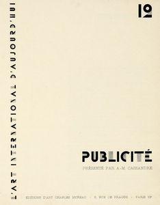 CASSANDRE [PSEUD. DI MOURON ADOLPHE JEAN MARIE] - Publicit.