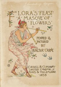 WALTER CRANE - The Triplets. Comprising The Baby's Opera, The Baby's Bouquet, and The Baby's Own Aesop.