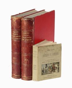 GRANDVILLE J.J. [PSEUD. DI GRARD JEAN IGNACE ISIDORE] : Scnes de la vie prive et publique des animaux [?] publies sous la direction de M. P.-J. Stahl...  - Asta Libri, autografi e manoscritti - Associazione Nazionale - Case d'Asta italiane