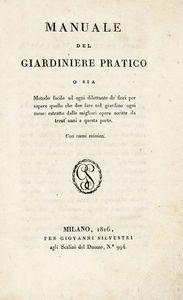 FILIPPO RE - Manuale del giardiniere pratico...