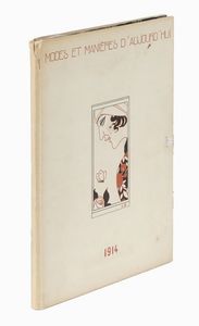 HENRI (DE) RGNIER : Modes et manires d'aujourd'hui. Henri de Rgnier vit ces douze aquarelles de George Barbier et se divertit a les chanter.  - Asta Libri, autografi e manoscritti - Associazione Nazionale - Case d'Asta italiane