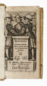 JOSIAS SIMLER - Helvetiorum respublica. Diversorum autorum, quorum nonnulli nunc primum in lucem prodeunt