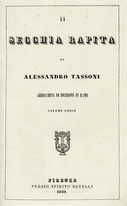 ALESSANDRO TASSONI - La secchia rapita.