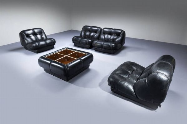 RINO MATURI : Sistema modulare mod. Nuvolone  - Asta Design - Associazione Nazionale - Case d'Asta italiane