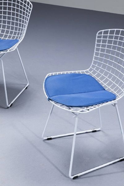HARRY BERTOIA : Quattro sedie mod. 420C  - Asta Design - Associazione Nazionale - Case d'Asta italiane