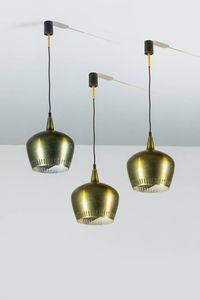 ALVAR AALTO - Tre lampade mod Golden Belle