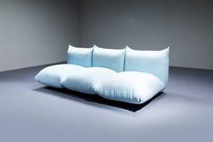MARIO MARENCO : Divano e poltroncina mod. Marenco  - Asta Design - Associazione Nazionale - Case d'Asta italiane
