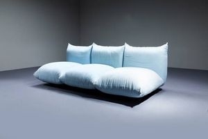MARIO MARENCO : Divano e poltroncina mod. Marenco  - Asta Design - Associazione Nazionale - Case d'Asta italiane