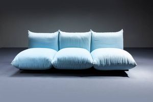 MARIO MARENCO : Divano e poltroncina mod. Marenco  - Asta Design - Associazione Nazionale - Case d'Asta italiane