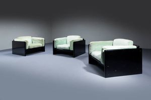 MARIA SIMONCINI - Tre poltrone mod. Simone