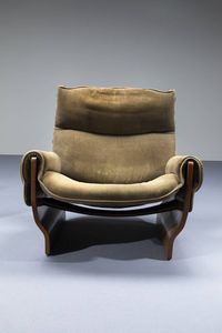 OSVALDO BORSANI : Coppia di poltrone P110 Canada  - Asta Design - Associazione Nazionale - Case d'Asta italiane