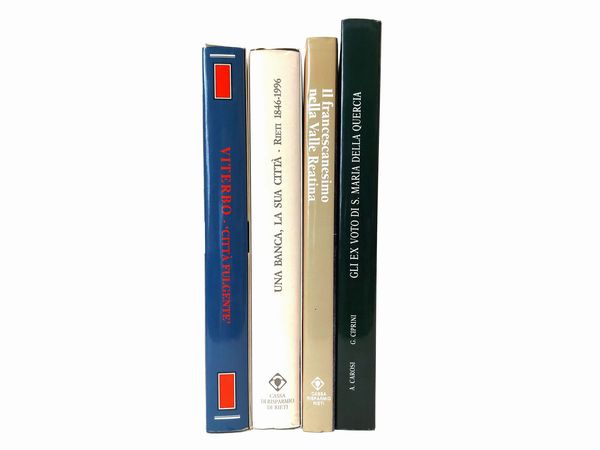 Rieti e Viterbo: arte e territorio  - Asta Libri Antichi e Libri d'Arte - Associazione Nazionale - Case d'Asta italiane