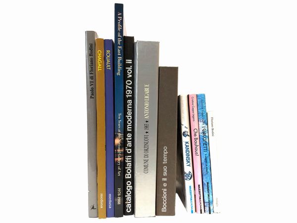 Arte moderna e contemporanea  - Asta Libri Antichi e Libri d'Arte - Associazione Nazionale - Case d'Asta italiane