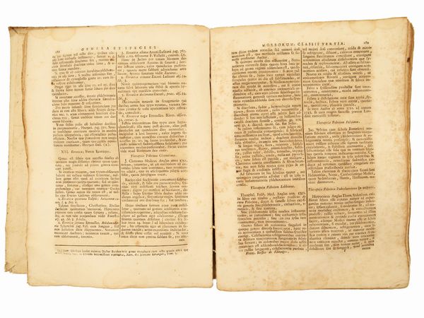 François Sauvages de la Croix Boissier de : Nosologia methodica sistens morborum classes, genera et species  - Asta Libri Antichi e Libri d'Arte - Associazione Nazionale - Case d'Asta italiane