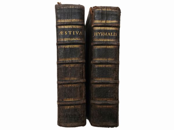 Breviarium romanum  ex decreto sacrosancti Concilii Tridentini restitutum  - Asta Libri Antichi e Libri d'Arte - Associazione Nazionale - Case d'Asta italiane