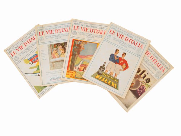 Le vie d'Italia 1921-1932  - Asta Libri Antichi e Libri d'Arte - Associazione Nazionale - Case d'Asta italiane