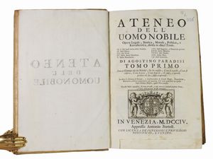 Agostino Paradisi - Ateneo dell'uomo nobile