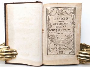 Breviarium romanum  ex decreto sacrosancti Concilii Tridentini restitutum  - Asta Libri Antichi e Libri d'Arte - Associazione Nazionale - Case d'Asta italiane