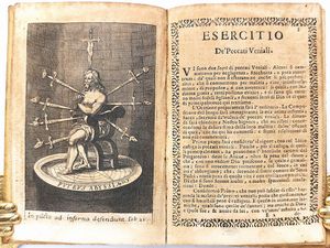 Lotto di due libri religiosi  - Asta Libri Antichi e Libri d'Arte - Associazione Nazionale - Case d'Asta italiane