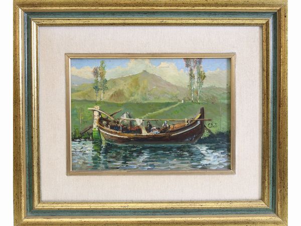 ENRICO NUTI : Paesaggi  - Asta L'Arte di Arredare - Associazione Nazionale - Case d'Asta italiane