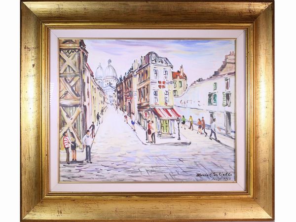 Mario Cortiello : Parigi 1969  - Asta L'Arte di Arredare - Associazione Nazionale - Case d'Asta italiane