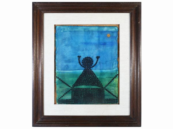 Andrè Verdet : Paesaggi 1958  - Asta L'Arte di Arredare - Associazione Nazionale - Case d'Asta italiane