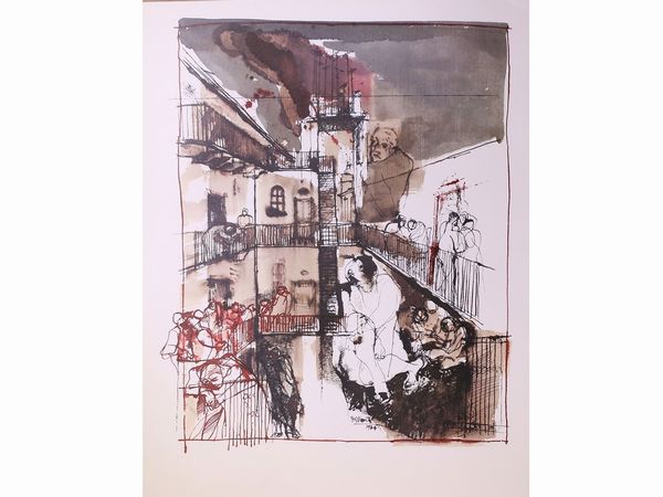 Lotto di grafica  - Asta L'Arte di Arredare - Associazione Nazionale - Case d'Asta italiane